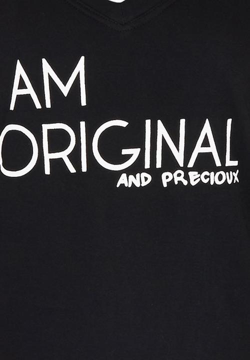 Precioux - Printed Tshirt Black