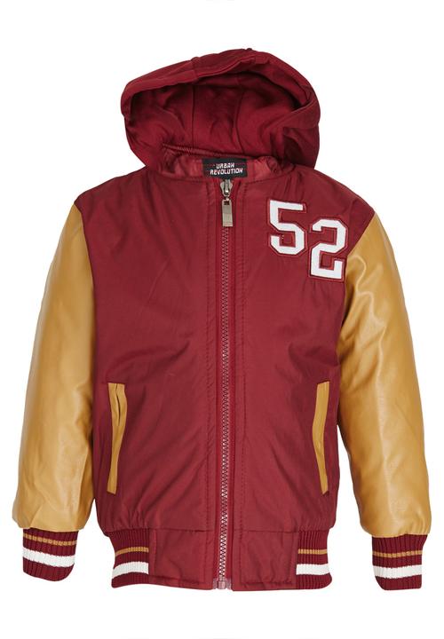 Twin Clothing - Hooded Bomber Burgundy
