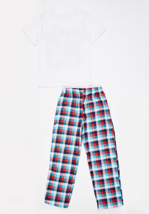 Twin Clothing - Boys Combo Pj Set Multi-colour
