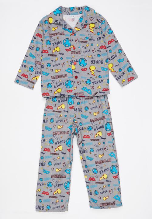 Twin Clothing - Boys Flannel Super Multi-colour