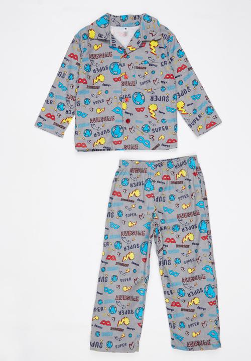 Twin Clothing - Boys Flannel Super Multi-colour