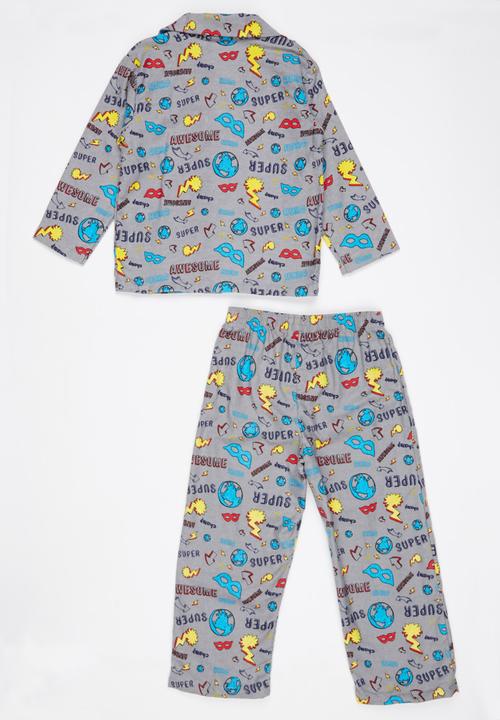Twin Clothing - Boys Flannel Super Multi-colour
