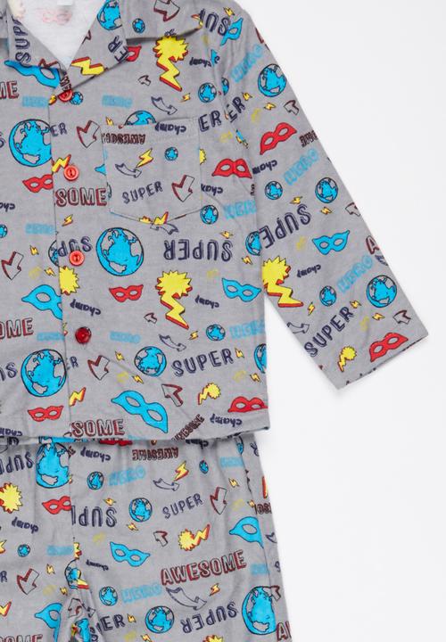 Twin Clothing - Boys Flannel Super Multi-colour