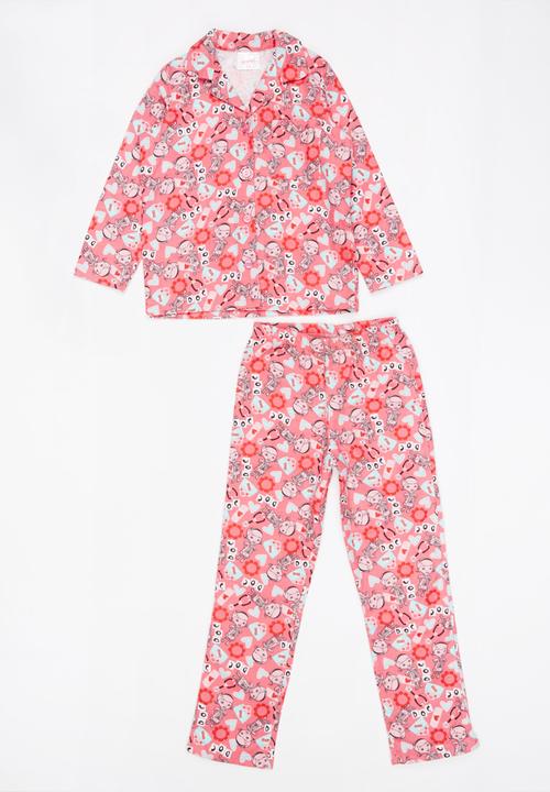 Twin Clothing - Mcstuffins PJ Set Mid Pink