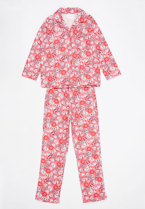 Twin Clothing - Mcstuffins PJ Set Mid Pink