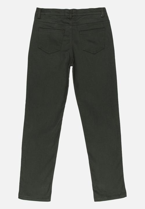 Twin Clothing - Jeggings Khaki Green