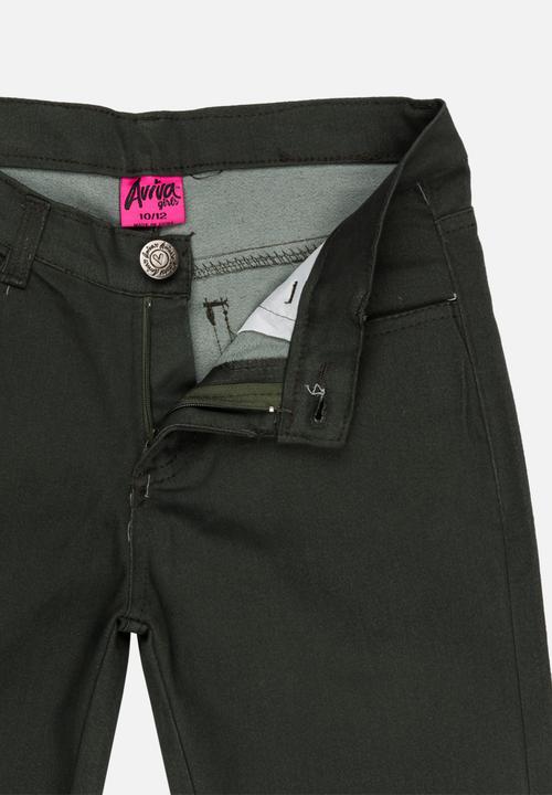 Twin Clothing - Jeggings Khaki Green