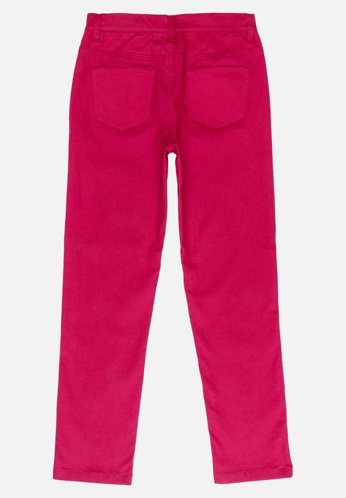 Twin Clothing - Jeggings Dark Pink