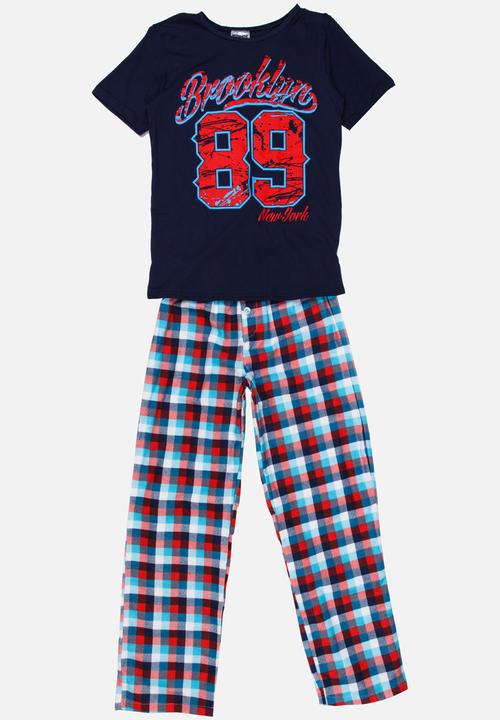 Twin Clothing - Brooklyn 89 Pyjama Set - Navy