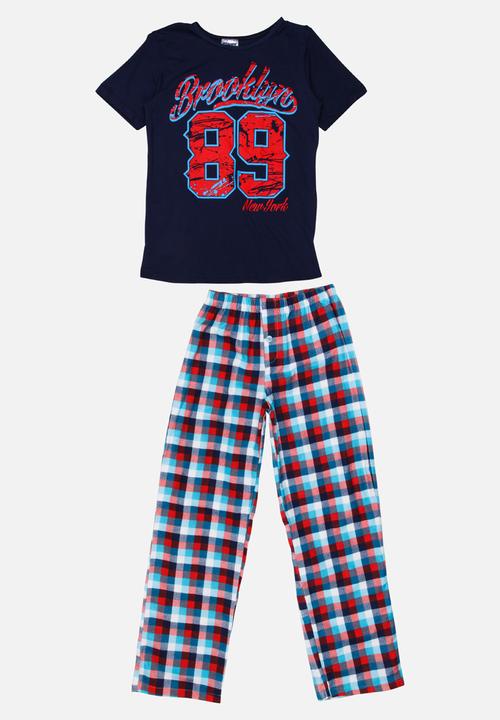 Twin Clothing - Brooklyn 89 Pyjama Set - Navy