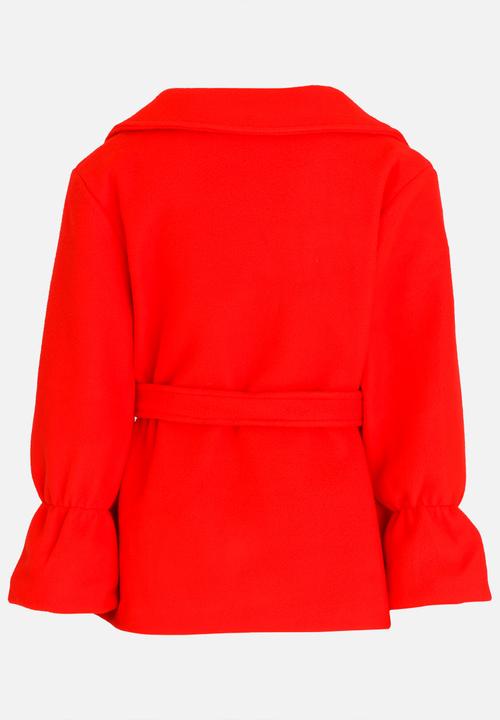 Twin Clothing - Melton Jacket Red