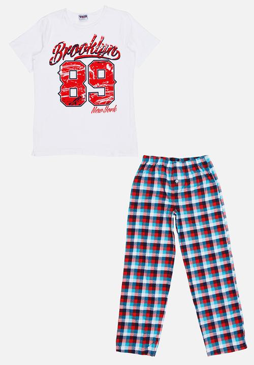 Twin Clothing - Combo Pj Set Multi-colour