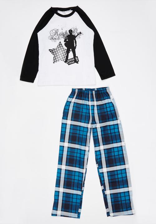 Twin Clothing - Boys Combo Pj Set Multi-colour