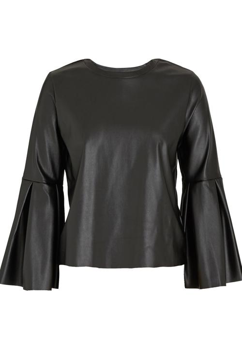 STYLE REPUBLIC - Bell Sleeve Top Black
