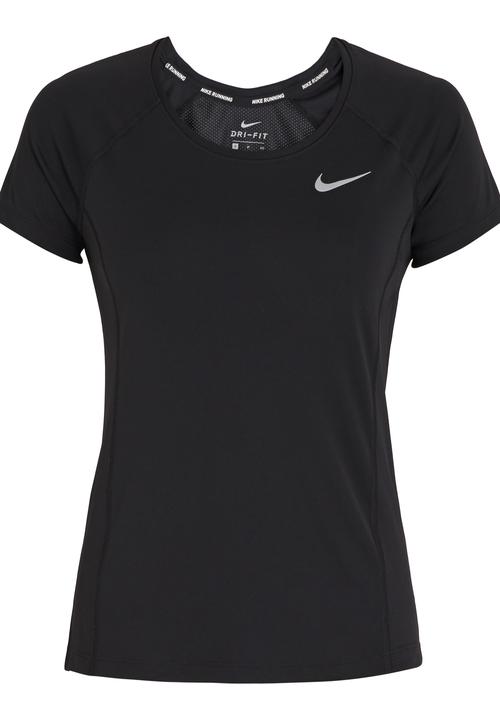 Nike - Nike Running Dry Miler Tee Black