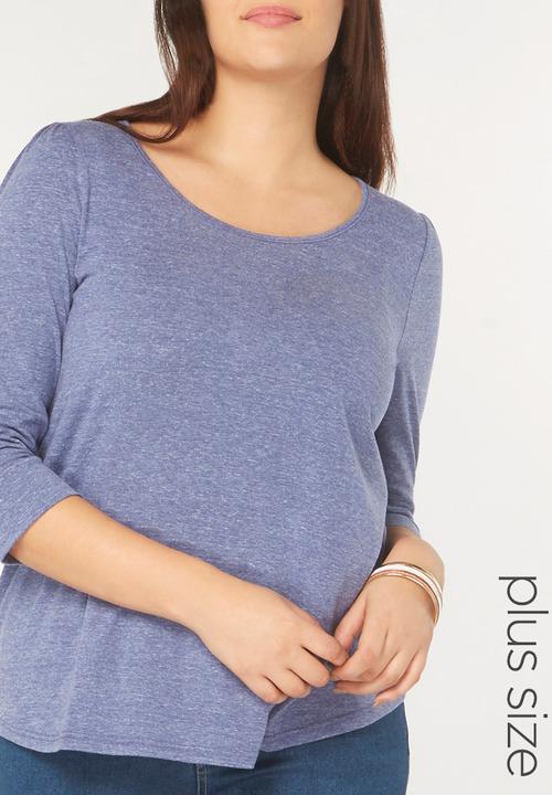 EVANS - Basic Tee Blue