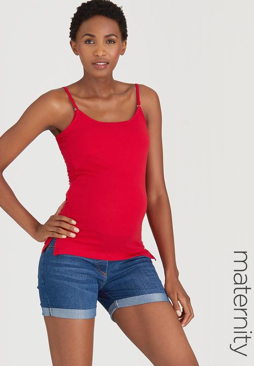 Cherry Melon - Feeding Cami Red