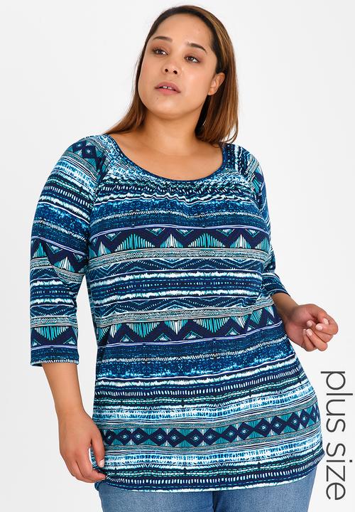edit Plus - Gauged Tunic Multi-colour