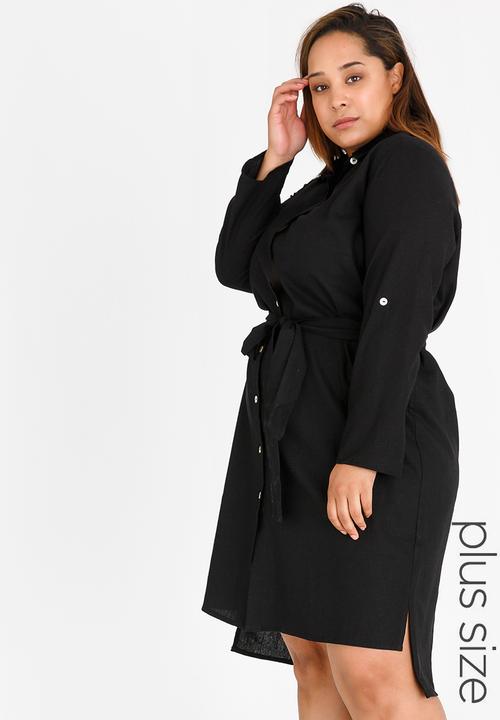 linen shirt dress plus size