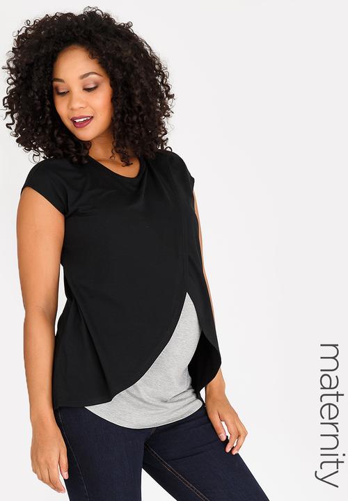 Cherry Melon - Basic Overlay Feeding Top Black