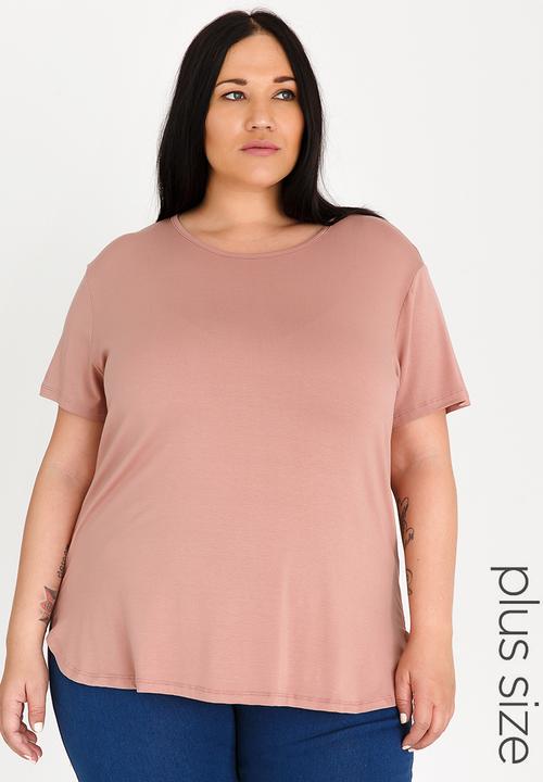 STYLE REPUBLIC PLUS - Basic T-Shirt Rose