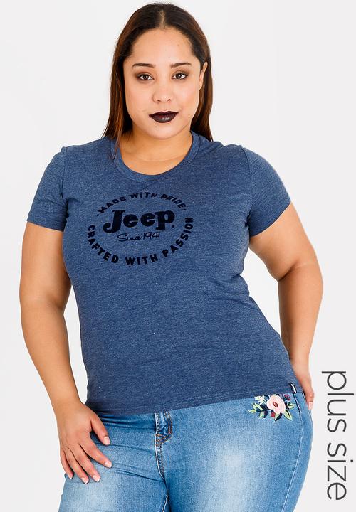 JEEP - Logo Tee Navy