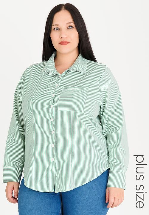 STYLE REPUBLIC PLUS - Basic shirt - green
