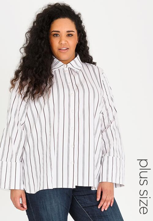 STYLE REPUBLIC PLUS - Pearl button shirt - multi
