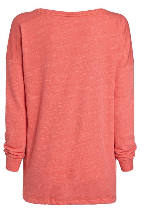 Next - Bubble hem sweater Coral