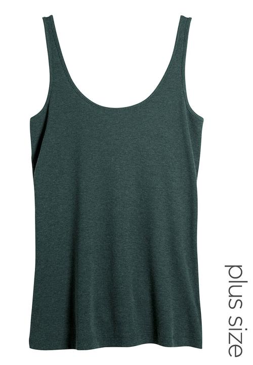 Next - Scoop Vest Green