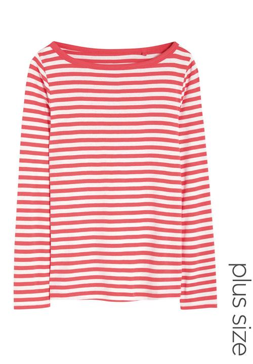 Next - Stripe Long-sleeve T-shirt Mid Pink Mid Pink