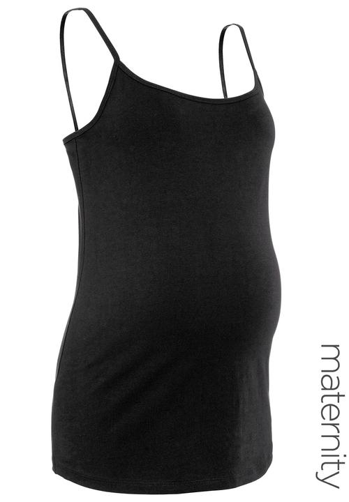 Next - Thin Strap Vest Black