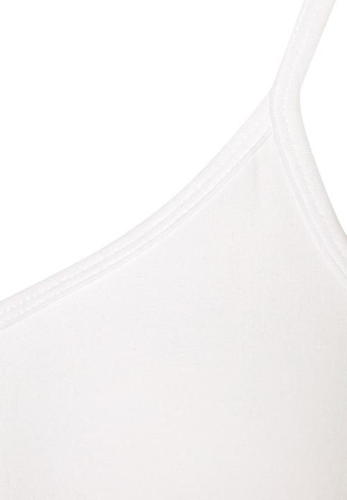 Next - Thin Strap Vest White