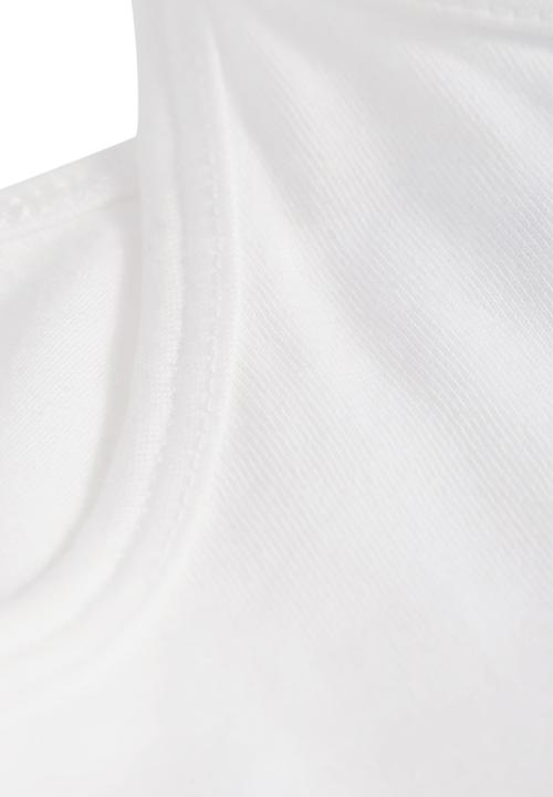 Next - Thin Strap Vest White