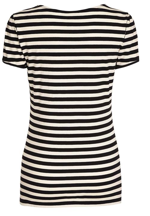 Next - Bow top Black/White