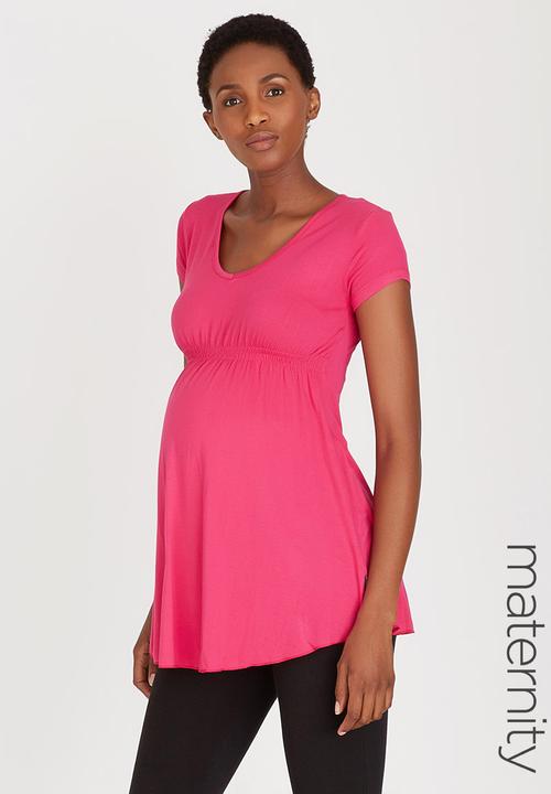 Cherry Melon - Underbust Smock Top Mid Pink