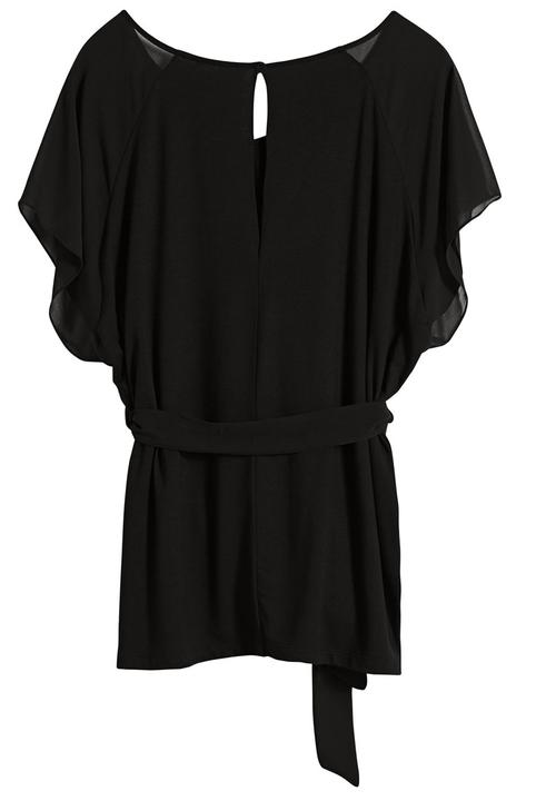 Next - Kaftan Blouse Black