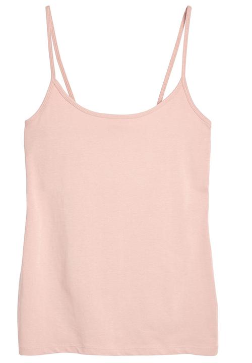 Next - Thin Strap Vest Pale Pink