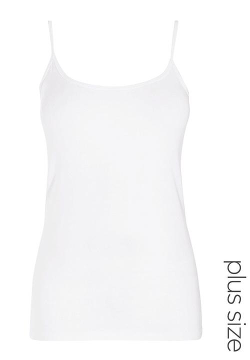 Next - Thin Strap Vest White