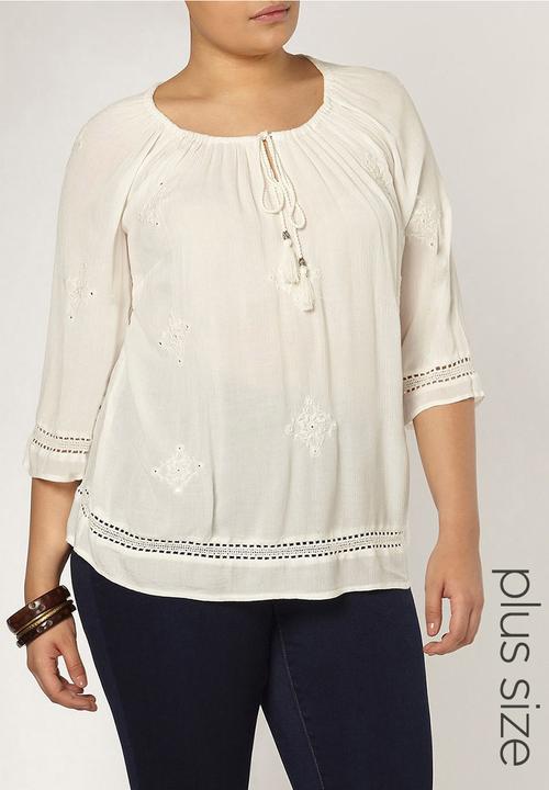 EVANS - Blouse Off White