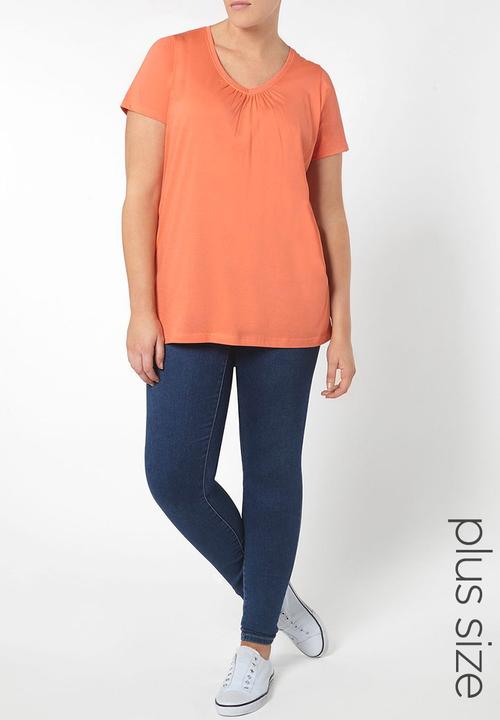 EVANS - 2-Pack V-neck T-shirt Multi-colour