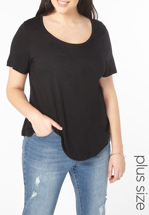 EVANS - Short Sleeve Tee Black