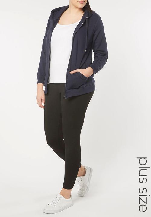EVANS - Basic Hoody Navy
