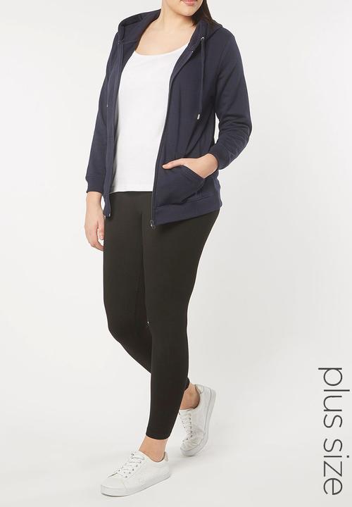 EVANS - Basic Hoody Blue