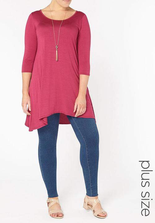 EVANS - Swing Tunic Mid Pink
