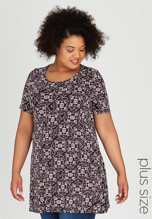 EVANS - Swing Tunic Multi-colour
