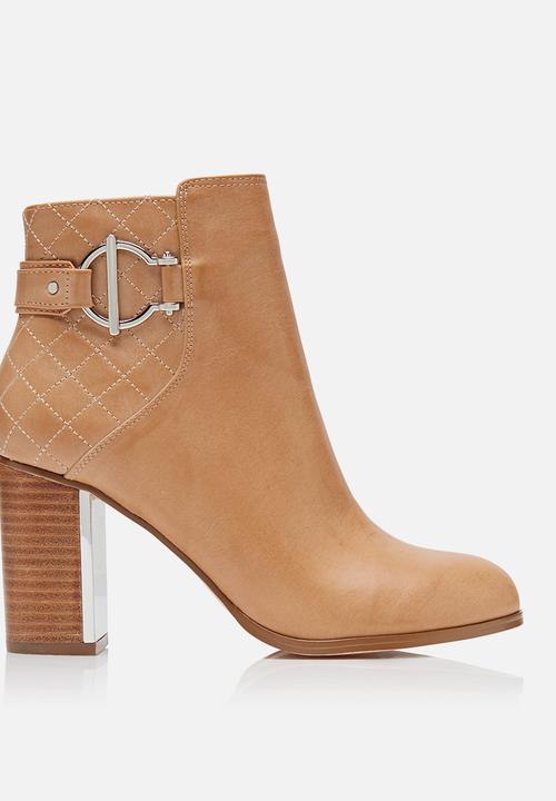 Boo Trim Ankle Boots Nude Forever New 
