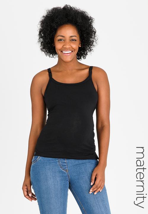 Cherry Melon - Basic Feeding Cami Black
