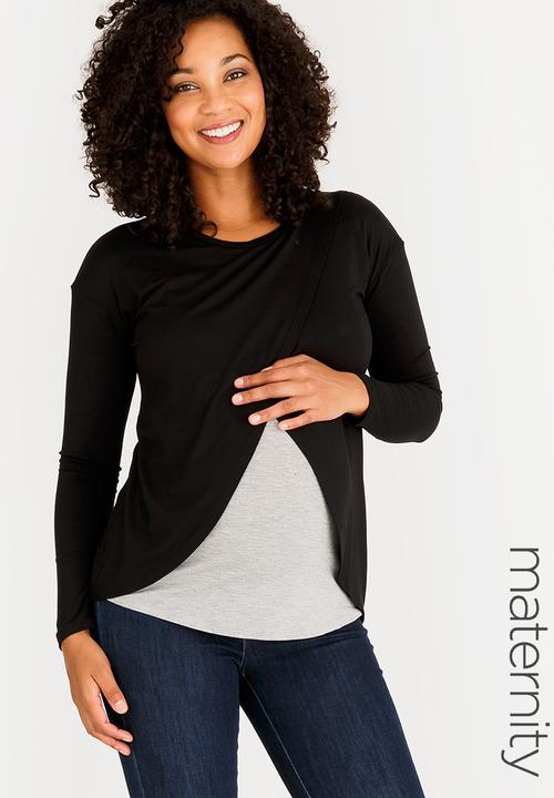 Cherry Melon - Basic Overlay Feeding Top Black