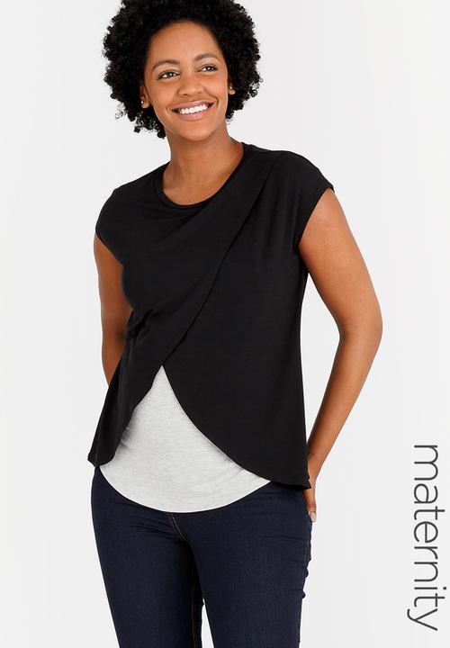 Cherry Melon - Overlay Feeding Top Black